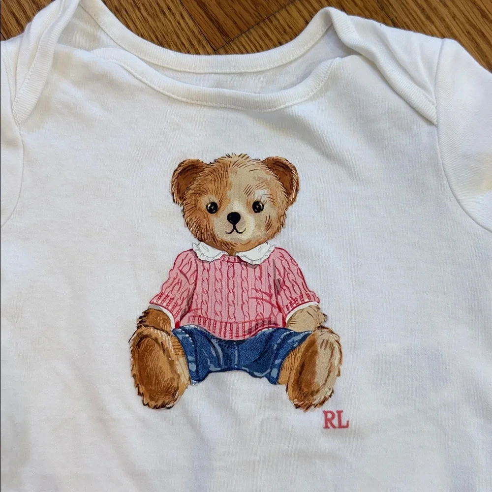 Ralph Lauren Onesie. Size 12 Months. Like New Condition.